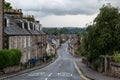 View Place Street in the center of Inverness city with typical Britosh buildings