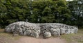 Cava Cairns, well preserved bronze age burial site near Inverness in the Highlands of Scotland.