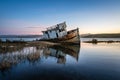 The Inverness Shipwreck at Dawn