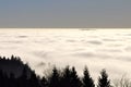 Inversion of the mountains Royalty Free Stock Photo