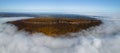 Inversion on Table Mountain Decinsky Sneznik Royalty Free Stock Photo