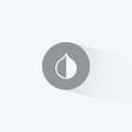 Invert Colors Icon Vector in Trendy Flat Style. Contrast, Hue, Saturation Symbol Illustration