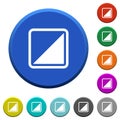 Invert object beveled buttons