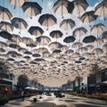 169 6. Inverted Umbrella Swarm_ A collection of inverted umbrll
