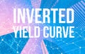 Inverted Yield Curve theme with abstract patterns and skyscrapers