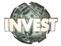 Invest Money Stock Market Wall Street Dollar Sphere