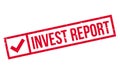 Invest Report rubber stamp