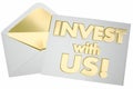 Invest with Us Invitation Envelope