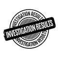 Investigation Results rubber stamp