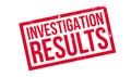 Investigation Results rubber stamp