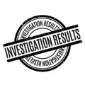 Investigation Results rubber stamp