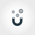 Investment icon. Monochome premium design from business icons collection. UX and UI simple pictogram investment icon