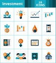 Investment Icons Set