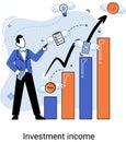 Investment income, interest on securities deposits and other transactions, market revaluation