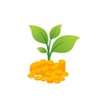 investment money vector icon illustration. stock market vector design ssymbol illustration