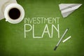 Investment plan concept