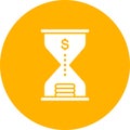 Investment Timing icon vector image.