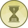 Investment Timing icon vector image.