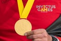 I AM Invictus Games 2020 gold medal