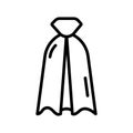 Invisibility Cloak Icon Set Fantasy Illustrations for Magic and Storytelling