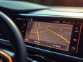 Invisible Highways: GPS Navigation Display on Dashboard