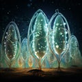 Invisible Legacy: Pods Carrying the Earth's Story