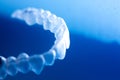 Invisible orthodontic aligners