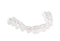 Invisible retainer, orthodontia Royalty Free Stock Photo