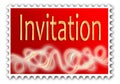 Invitation Royalty Free Stock Photo