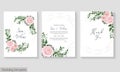 Invitation card template Royalty Free Stock Photo