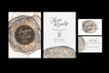 wedding Invitation card,background texture luxury liquid marble and gold Royalty Free Stock Photo