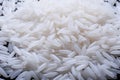 Inviting background with the texture of Thai white glutinous sticky rice