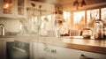 inviting blurred holiday home interior Royalty Free Stock Photo