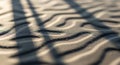 Abstract Sand Dunes with Shadows Desert Texture Royalty Free Stock Photo