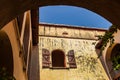 Courtyard inOpen courtyard in Hostellerie du Roi Christophe Cap Haitien, Haiti