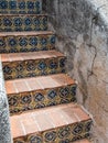 Inviting stairway, Tlaquepaque in Sedona, Arizona Royalty Free Stock Photo