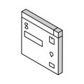 invoice approvals and disputes isometric icon vector illustration