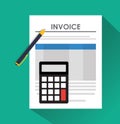 Invoice document design