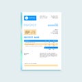 Invoice Form Design Template