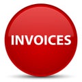 Invoices special red round button