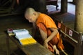 Young monks in Bagaya Kyaung, in Inwa, Myanmar