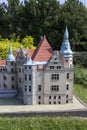 Replica of Moszna Castle, Miniature Park , Inwald, Poland