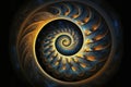 inward spiral, with energy of the universe converging into a single point