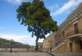 Inward yard of a medieval fort