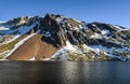 Inyo National Forest - Ellery Lake - Yosemite Royalty Free Stock Photo