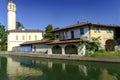 Inzago, town along the Martesana canal