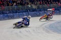 Inzell, Germany - March 16, 2019: World Ice Speedway Championship Royalty Free Stock Photo