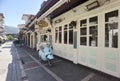 Ioannina city center greece motorbike outside