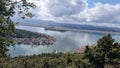 ioannina city greece in spring sunny day, lake Royalty Free Stock Photo