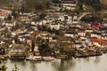 Ioannina city snow winter season lake pabbotis Greece